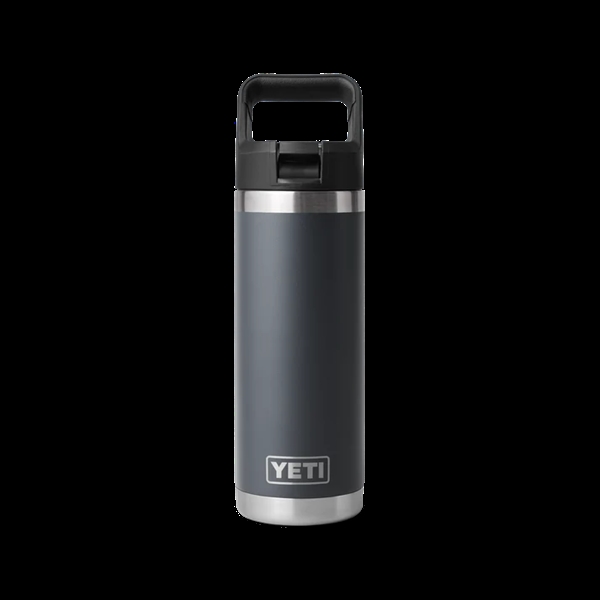 YETI - Rambler 18 OZ C Straw Bottle - Charcoal